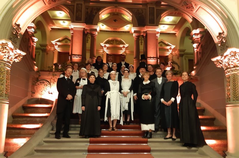 Visites guidées théâtralisées du palais du Rhin, ancien palais impérial, sur réservation