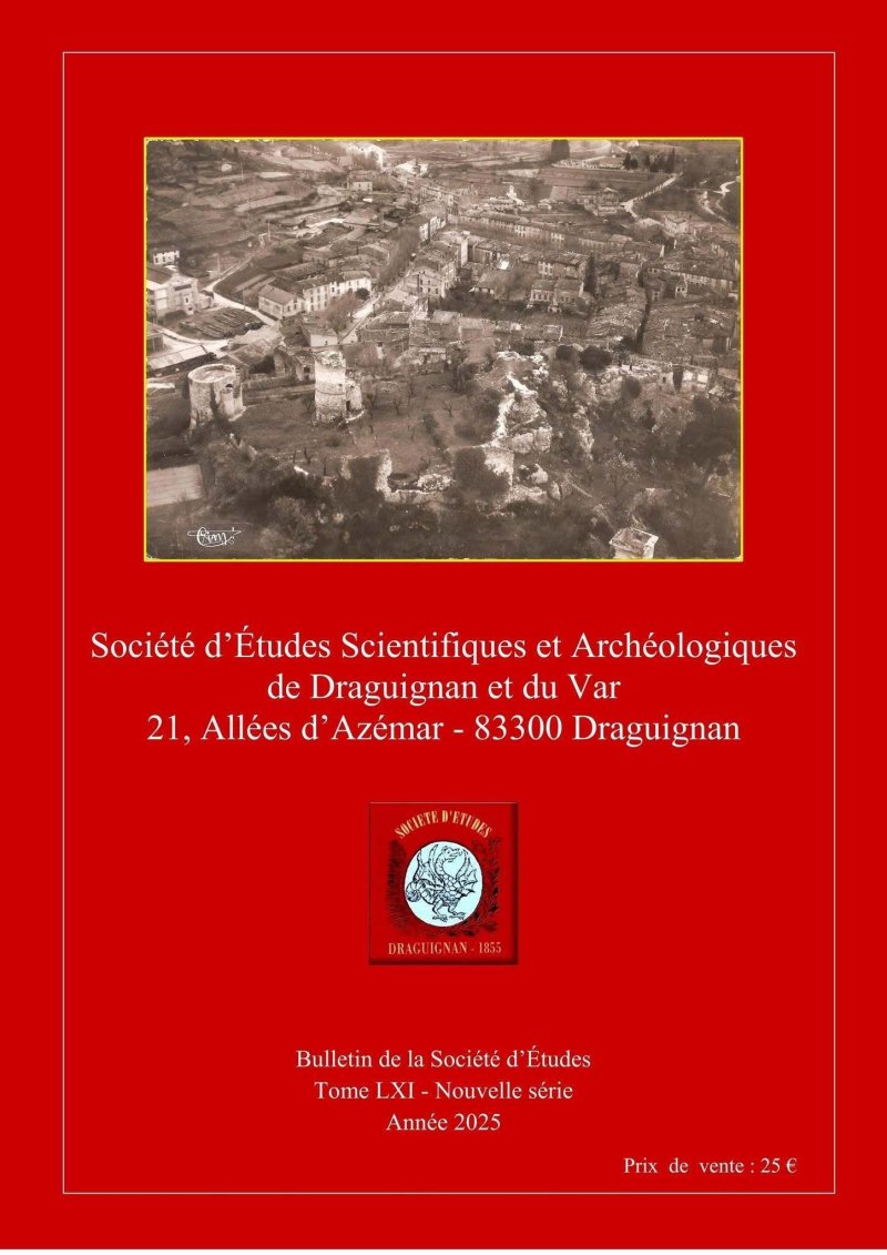 Société d’Études scientifiques et archéologiques de Draguignan et Var - Programme des conférences 2026 – 2027