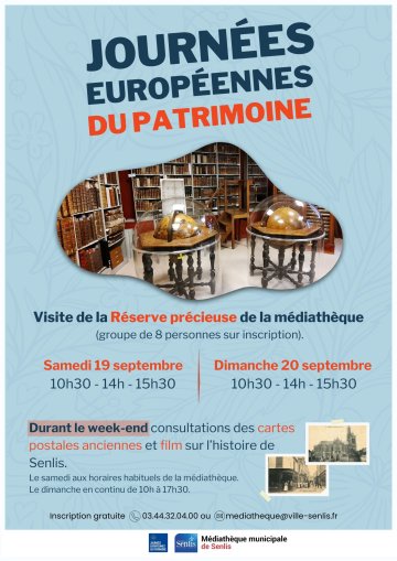 Visite des fonds patrimoniaux de la réserve précieuse.