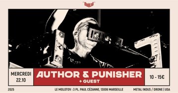 Author and Punisher + Guest