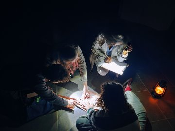 Le trésor perdu : jeu de piste nocturne
