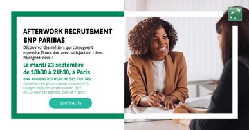 Afterwork Recrutement à Paris : Décrochez un emploi !
