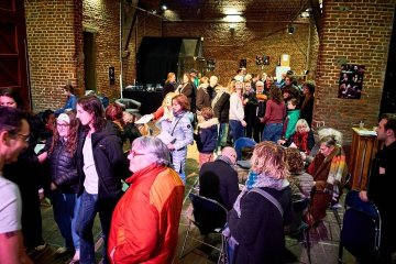 Spectacle "Le Grand déménagement" à la ferme Dupire