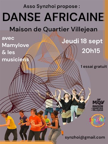 Cours de Danses Africaines