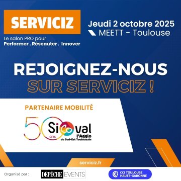 « Au Sicoval, la mobilité se réinvente :
 nos solutions de déplacements durables et efficaces »
