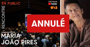 ANNULÉ - Rencontre avec Maria João Pires