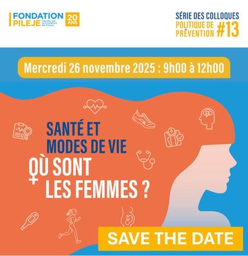 13ème Colloque : Santé et modes de vie – Où sont les femmes ?