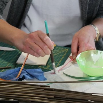 Visite-atelier : La marqueterie de paille