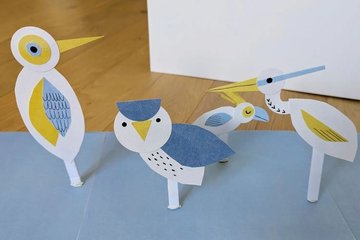 Atelier "oiseaux de la mare" avec Mickaël Jourdan