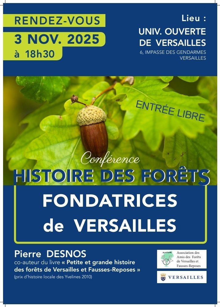 Histoire des forêts fondatrices de Versailles