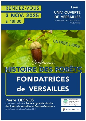 Histoire des forêts fondatrices de Versailles