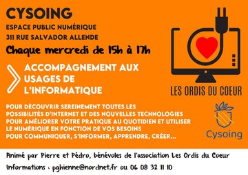 Rendez-vous d'entraide informatique de Cysoing