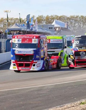 10e Grand Prix Camions : des mastodontes sur le circuit d'Albi !
