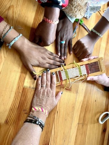 Atelier bracelets tissés
