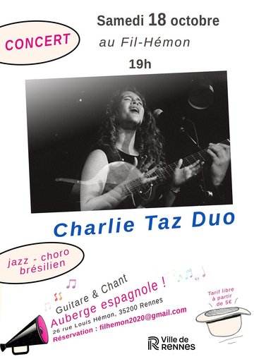 Charlie Taz Duo au Fil Hémon