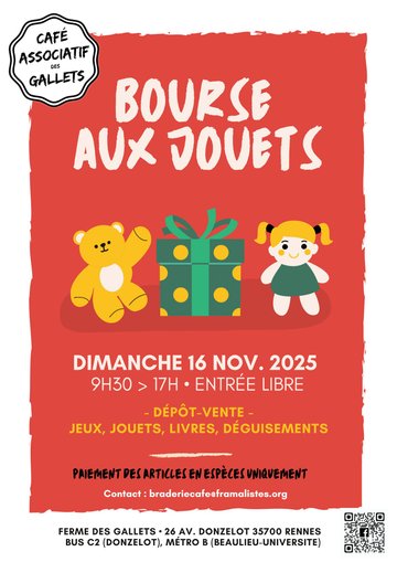 Bourse aux jouets