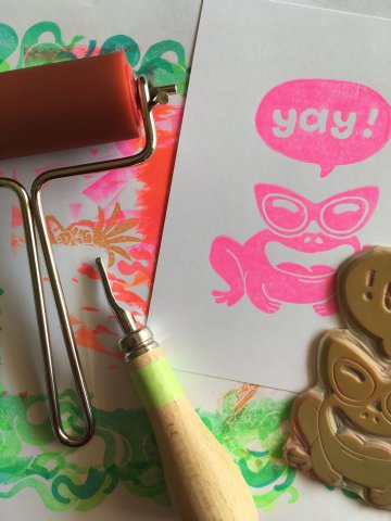 Atelier linogravure