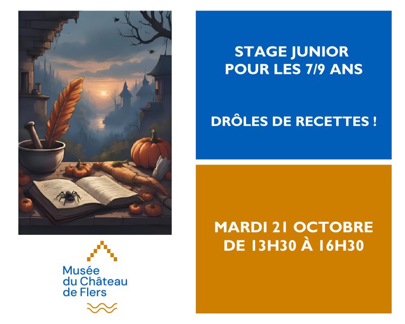 [COMPLET] Stage Junior 7/9 ans : drôles de recettes !