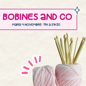 Atelier de tricot et crochet : Bobine and Co