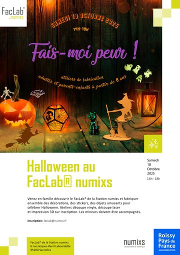 Fais-moi Peur ! Halloween au FacLab® numixs