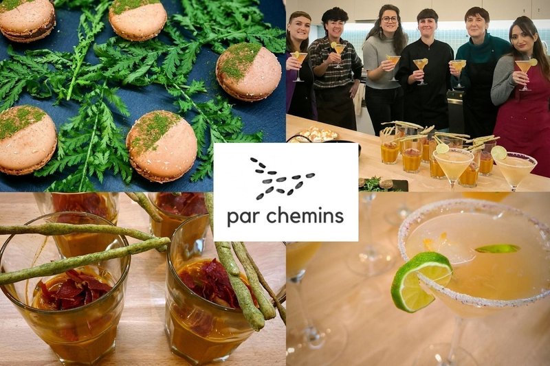 Cuisinez vos bouchées apéritives et cocktail à base de plantes sauvages