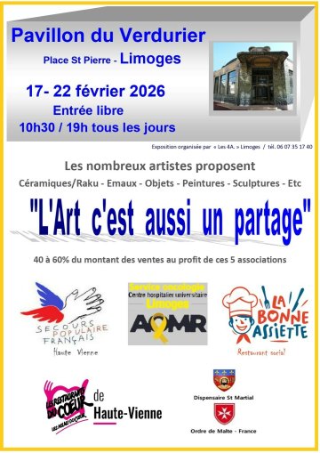 "L'art c'est aussi un partage"