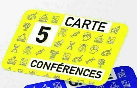 Carte 5 conférences