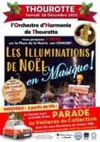 Concert "Les Illuminations de Noël en Musique" [5ème édition] & sa Parade de Voitures de Collection