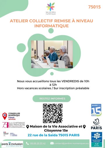 Atelier Collectif : Remise à Niveau Informatique