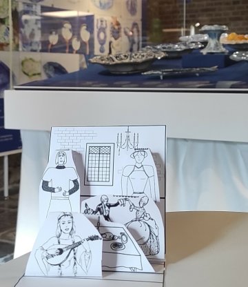 Atelier carte pop-up au Musée du Château de Flers