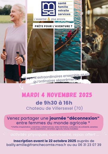 « Prêtes pour l’Aventure » à Villersexel (70)
