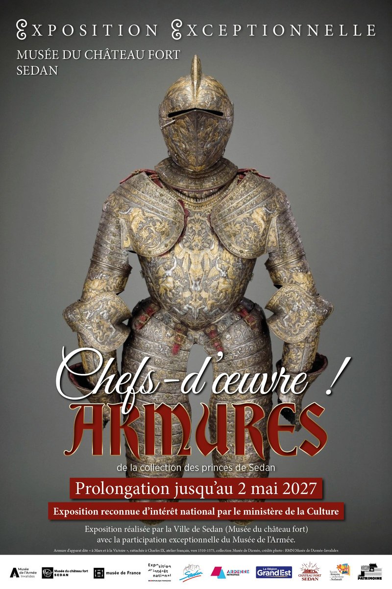 Chefs-d'oeuvre ! Armures de la collection des princes