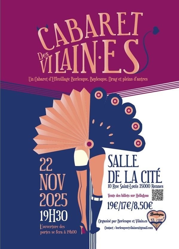 8e Cabaret de Burlesque et Vilain.es