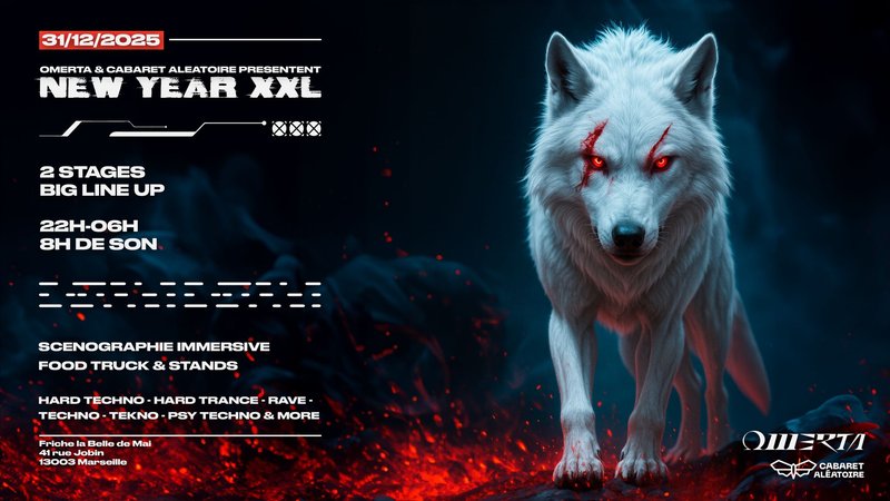 Cabaret Aléatoire et Omerta présentent : New Year XXL