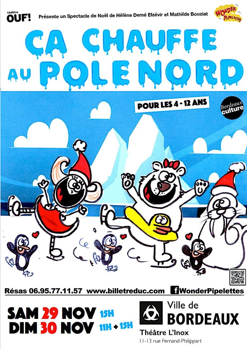 [Retiré de l'agenda de l'organisateur] Ça chauffe au Pôle Nord (Spectacle Jeune Public pour les 4-12 ans)