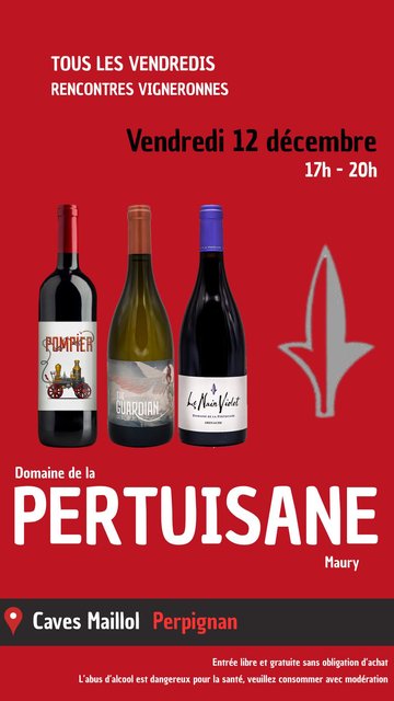 Rencontre Vigneronne : Domaine de la Pertuisane à Maury