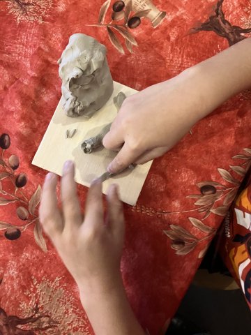 Goûter-sculpture