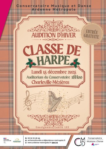 Audition de classe : Harpe