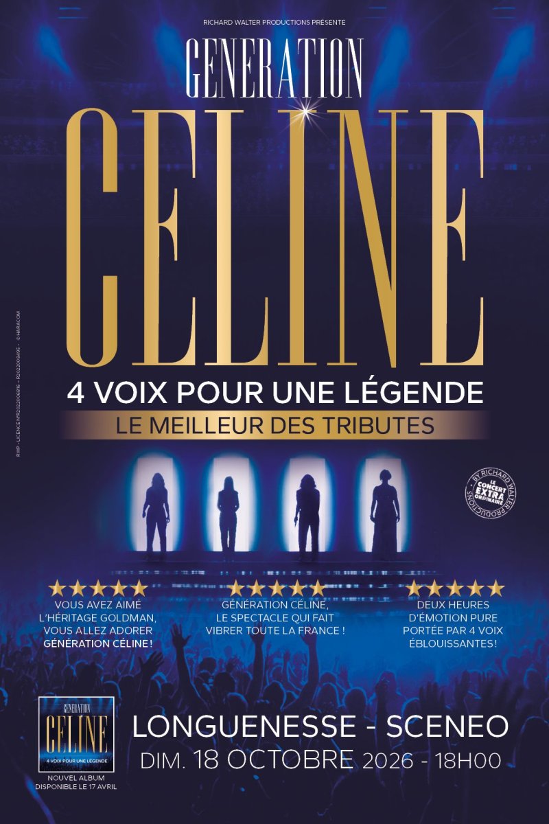 Génération Céline Le Meilleur des Tributes : 4 voix pour une Légende