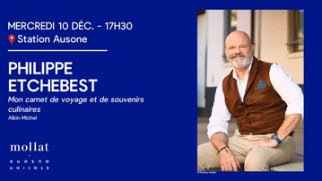 Dédicace de Philippe Etchebest