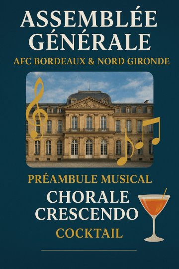 Assemblée Générale AFC Bordeaux et Nord Gironde
