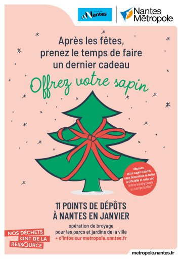 Collecte de sapins – Cours Saint-André