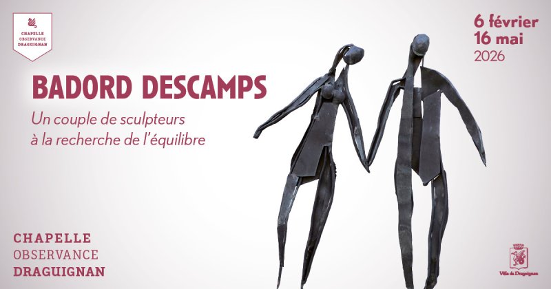 Visite guidée de l'exposition "Badord Descamps, un couple de sculpteurs"
