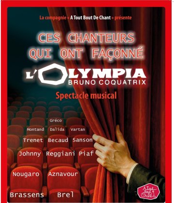 "CES CHANTEURS QUI ONT FAÇONNÉ L’OLYMPIA"