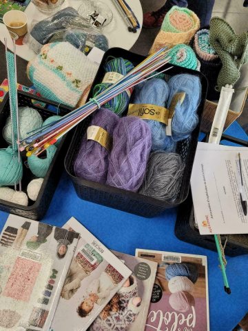 CAFÉ PAPOTE : Tricot et Crochet