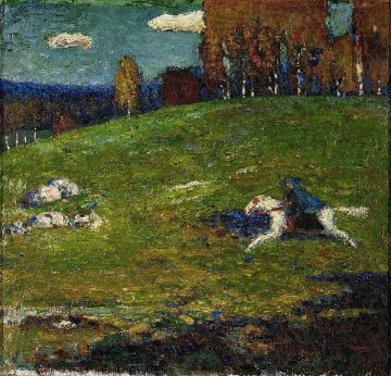 À la rencontre de l'art : Le Cavalier bleu