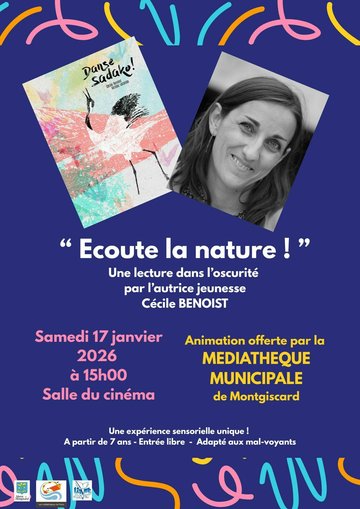 "Écoute la nature" : lecture dans l'obscurité