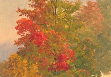Aquarelle - L'automne : les métamorphoses de la nature
