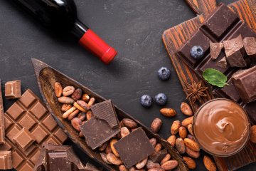 Chocolats de Nouvelle-Aquitaine et vins du monde