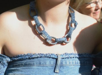 Atelier créatif - Collier jean